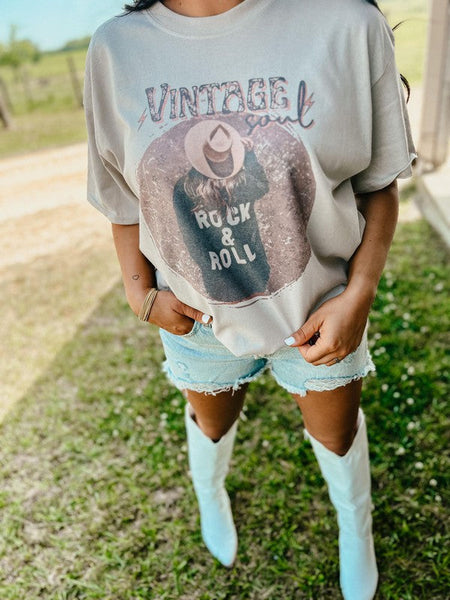 Vintage Rock N Roll Soul Band Tee