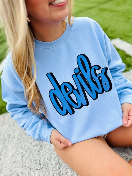 Custom 3D Multi Mascot DTF Graphic Sweatshirt