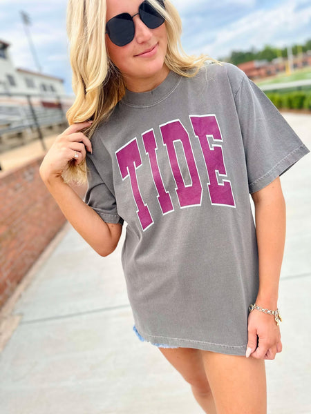 Custom Chunky Varsity Mascot Graphic Tee