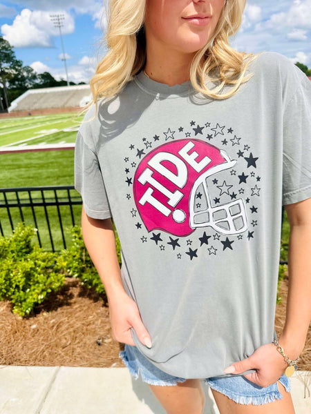 Custom Starry Helmet Graphic DTF Tee