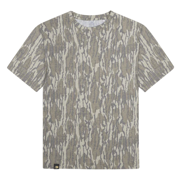 Hard Fought Hallelujah Camo Puff Graphic Tee Shirt