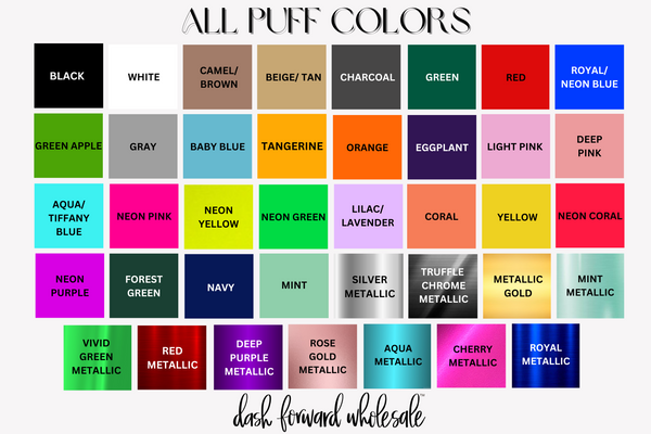 Fun School Metallic Puff GAME94 Graphic